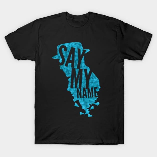 Breaking Bad- Say My Name T-Shirt by bovaart